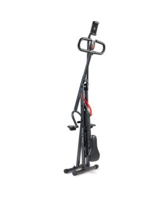 Smart Upright Row-N-Ride Exerciser, Squat Assist Trainer with Adjustable Resistance, Easy Setup & Foldable