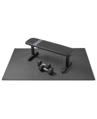 ½ inch Thick Puzzle Exercise Mat, Durable, Non-Slip, Water Resistant, Black