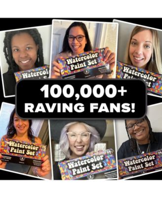 Premium Watercolor Paint Set 36 Colors