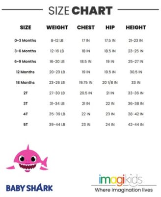 Baby Girls Pinkfong Shark Snap Romper and Headband