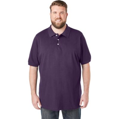Big & Tall Shrink-Less Classic Cotton Polo Shirt