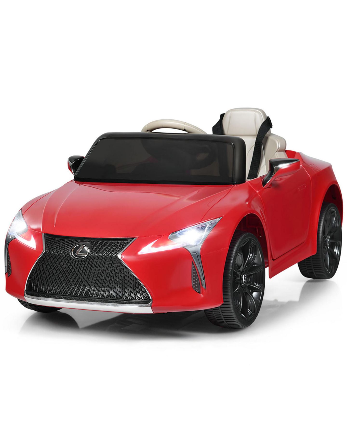 Детская игрушка Gymax Lexus LC500 Remote Control MP3 Kids Ride-On Car, 66 lbs, Ages 3+, цвет: Чёрный, вариант 1 — фото 10