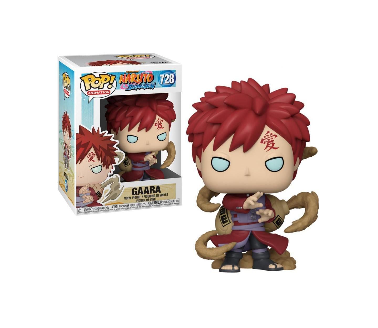 Детская фигурка Naruto Funko Pop! Gaara 3.75" Action Figure, Ages 3+ — фото 1