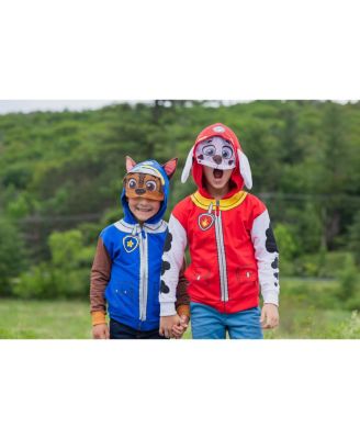 Toddler Boys Rubble Chase Skye Fleece Zip Up Pullover Hoodie to