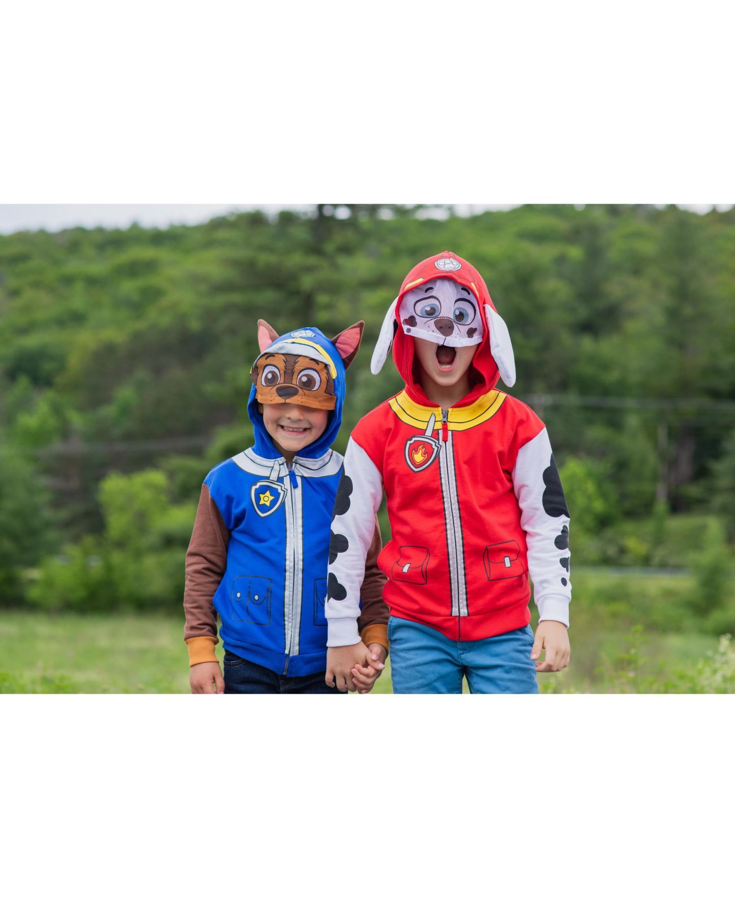 Худи Paw Patrol Rubble Chase Skye Fleece Zip Up Pullover to для мальчиков-малышей — фото 2