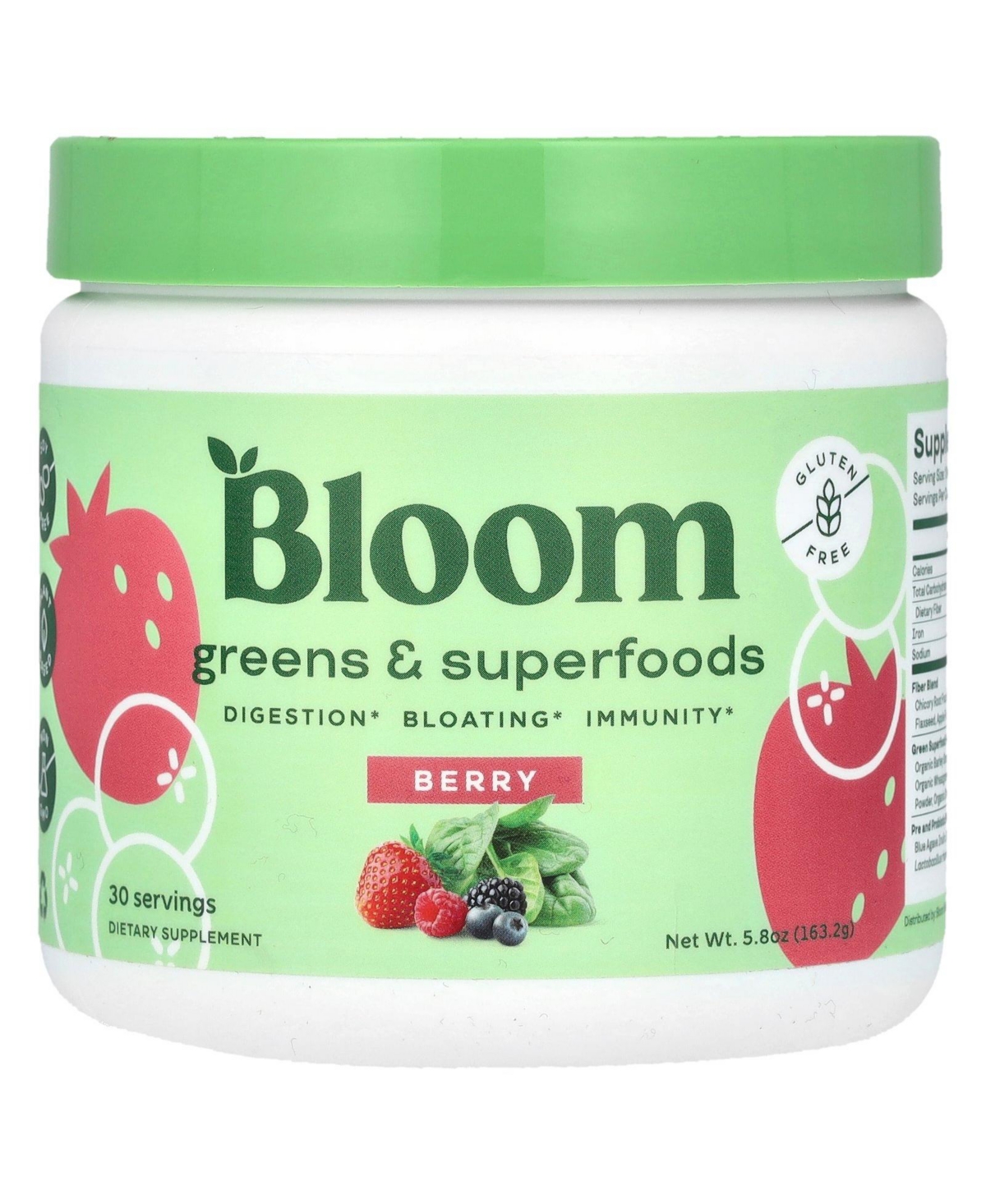 Greens & Superfoods Berry - 5.8 oz (163.2 g)