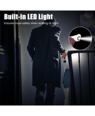 Lightweight Adjustable Folding Cane Seat with Light-Blue