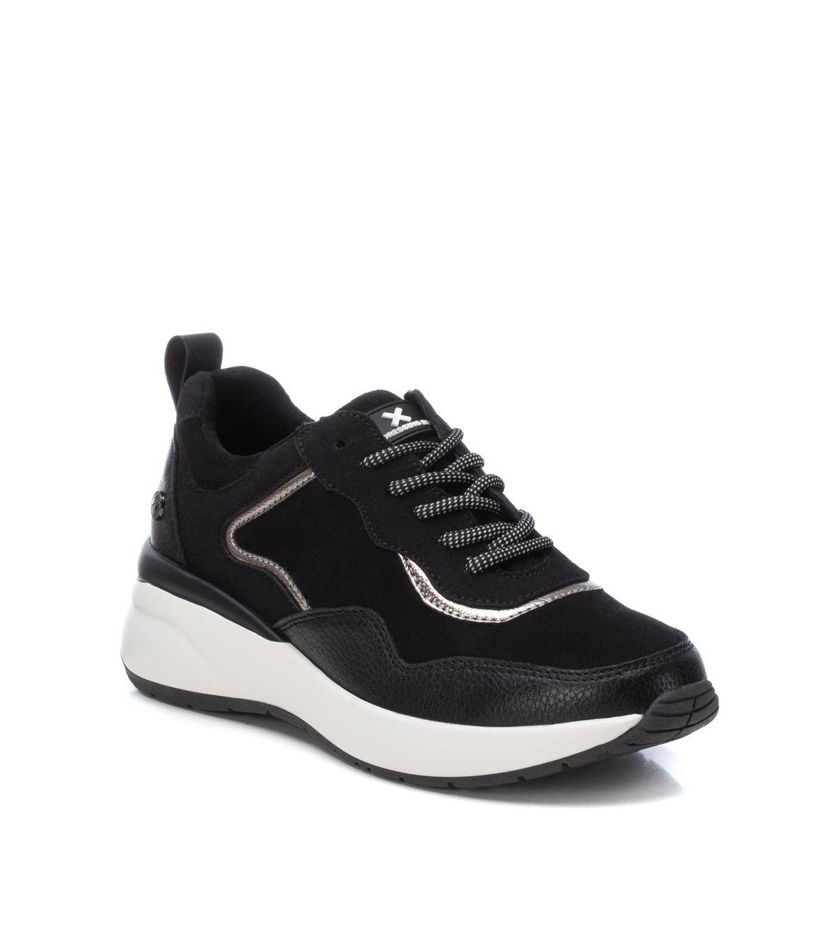 Xti Women's Lace-Up Suede Sneakers By