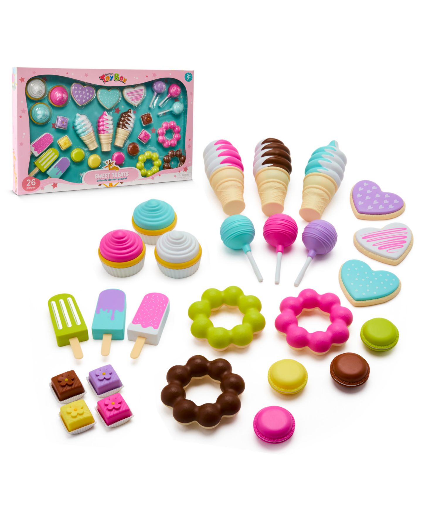 Детский игровой набор Geoffrey's Toy Box Sweet Treats Ultimate Dessert Playset — фото 1