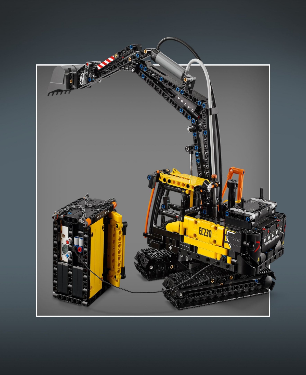 LEGO TECHNIC VOLVO FMX TRUCK EC230 ELECTRIC EXCAVATOR BUILDING TOY SET 42175, 2274 PIECES 