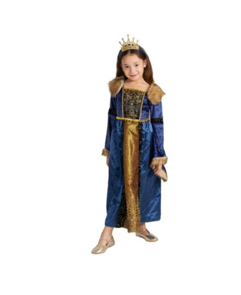Детское платье Dress Up America Noblewomen Dress Costume - Girls, цвет: Тёмно-синий