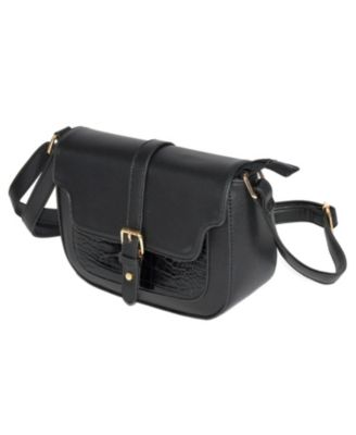 Ladies' Crossbody Bag with Buckle