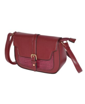 Ladies' Crossbody Bag with Buckle