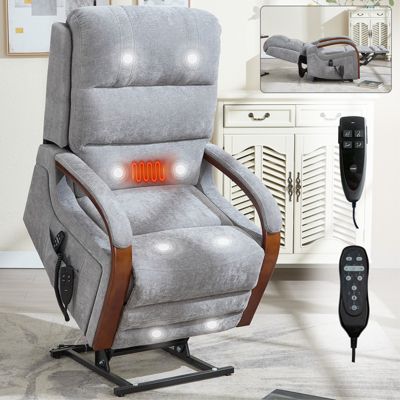 Power Lift Recliner Chair - Dual Motor with Heat Massage