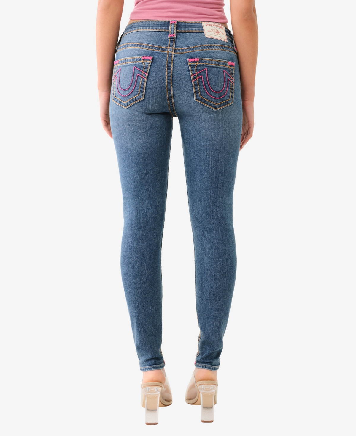 True Religion Women's Halle Super Skinny Super T Jean