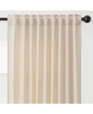 Premium 2-Panel Embellish Embossed Classy Blackout Curtains - 3-in-1 Back Tab, Rod Pocket, Ring Tab - for Windows Living Room Bedroom - Room Darkening Drapes 52 x 63 Inches - Taupe