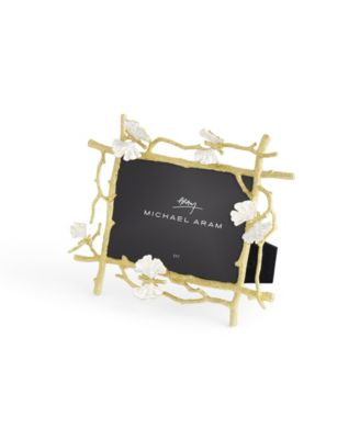 Butterfly Ginkgo Gold Frame, 5" x 7"