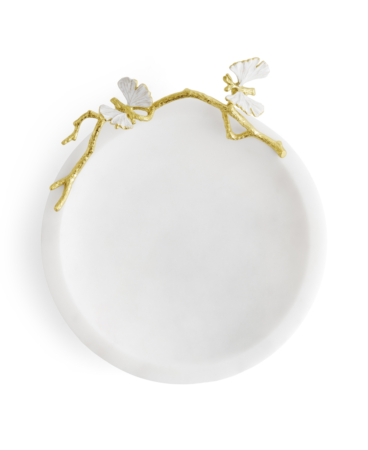 Michael Aram Butterfly Ginkgo Gold Trinket Dish, 9.5" X 8" In No Color
