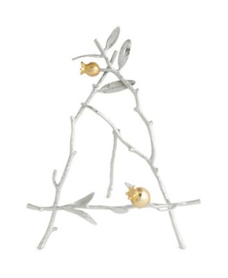 Pomegranate Silver and Gold Easel Frame