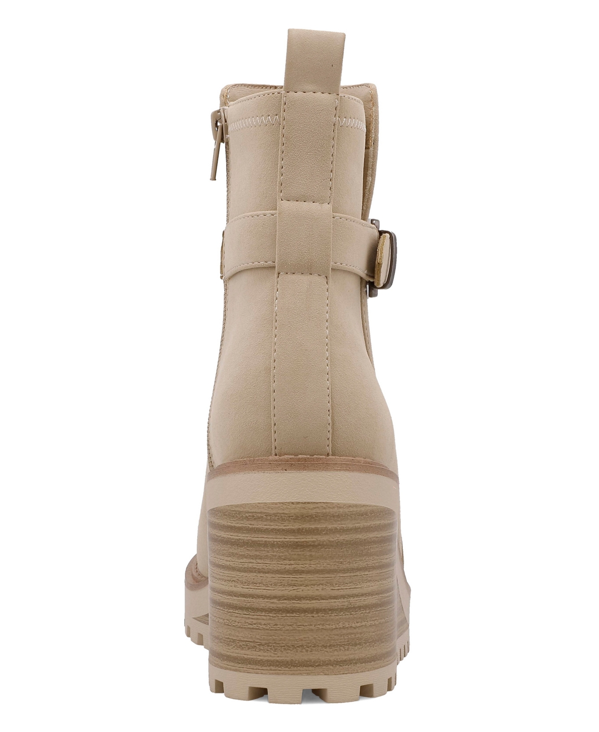 Mia Cleste Wedge Bootie In Sand