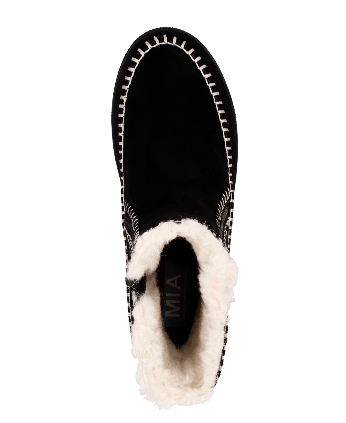 Mia Women's Stormie Cold Weather Platform Booties In Black