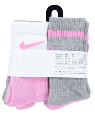 Little Kids 6-Pack Retro Crew Socks