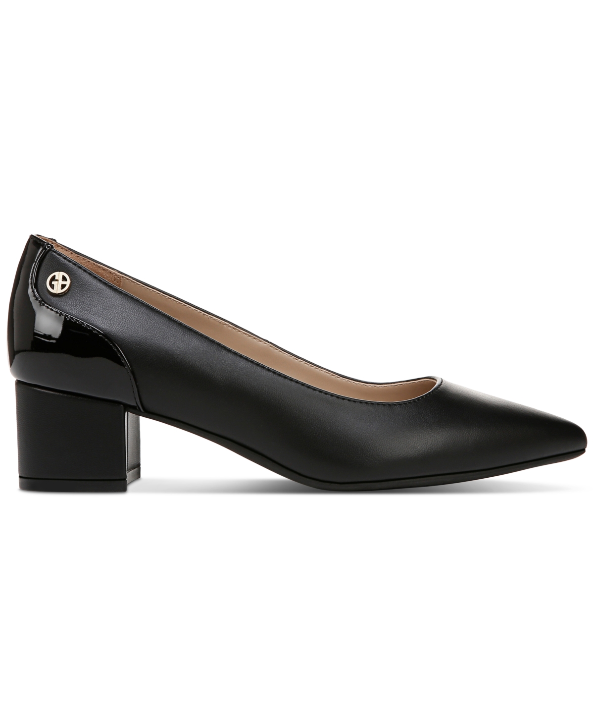 Giani Bernini Women's Blakelyy Memory Foam Pointed Toe Block Heel Pumps, Created for Macy's