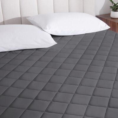 Quilted Microfiber Mattress Pad, Twin