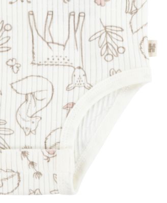 Baby Girls Sherpa Jacket, Bodysuit and Pants 3-Piece Set