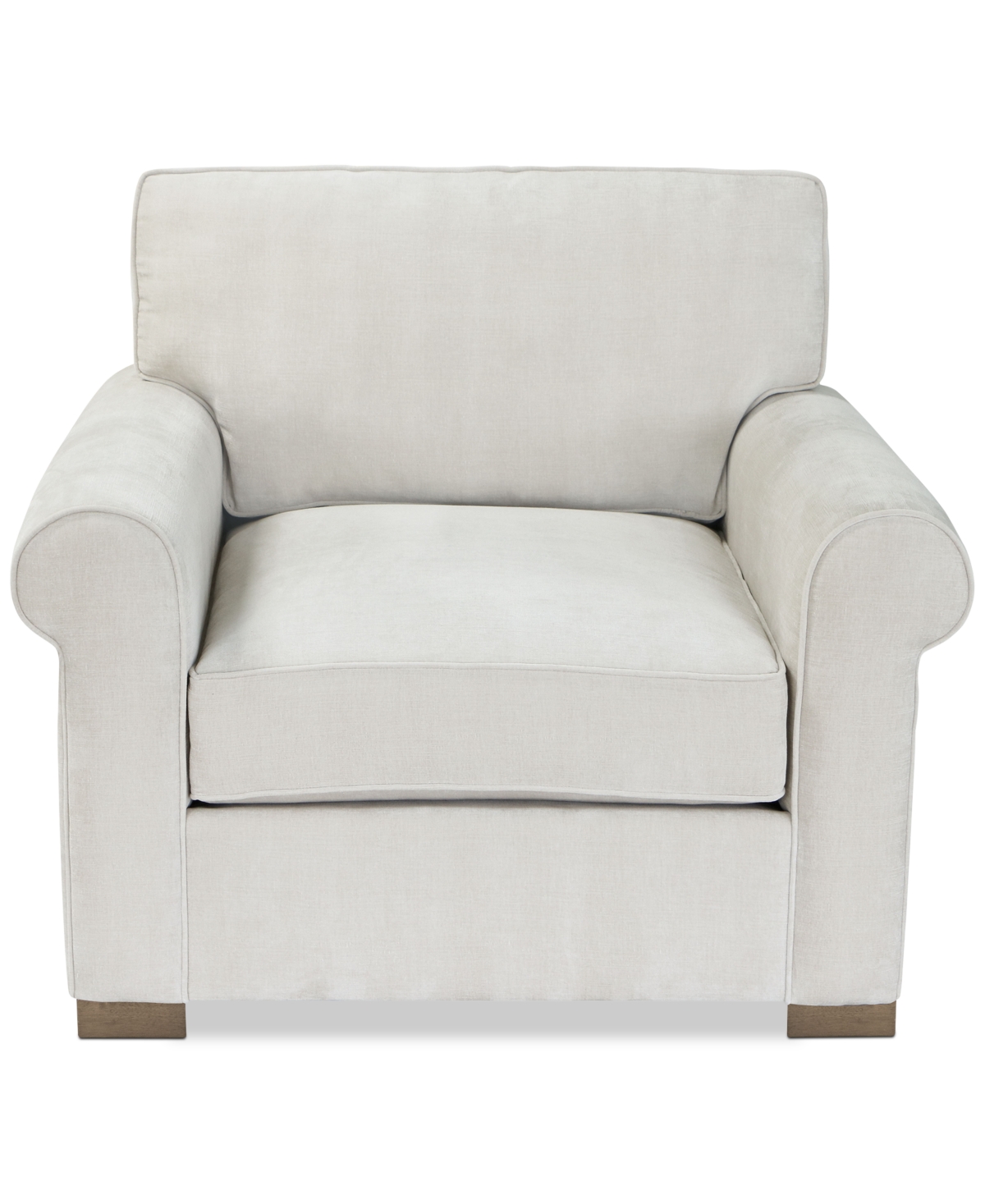 MACY'S MARLYANN FABRIC ROLL ARM ACCENT CHAIR, EXCLUSIVELY AT MACY'S 