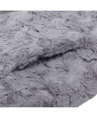 Girls Reversible Sherpa Fleece Puffer Jacket