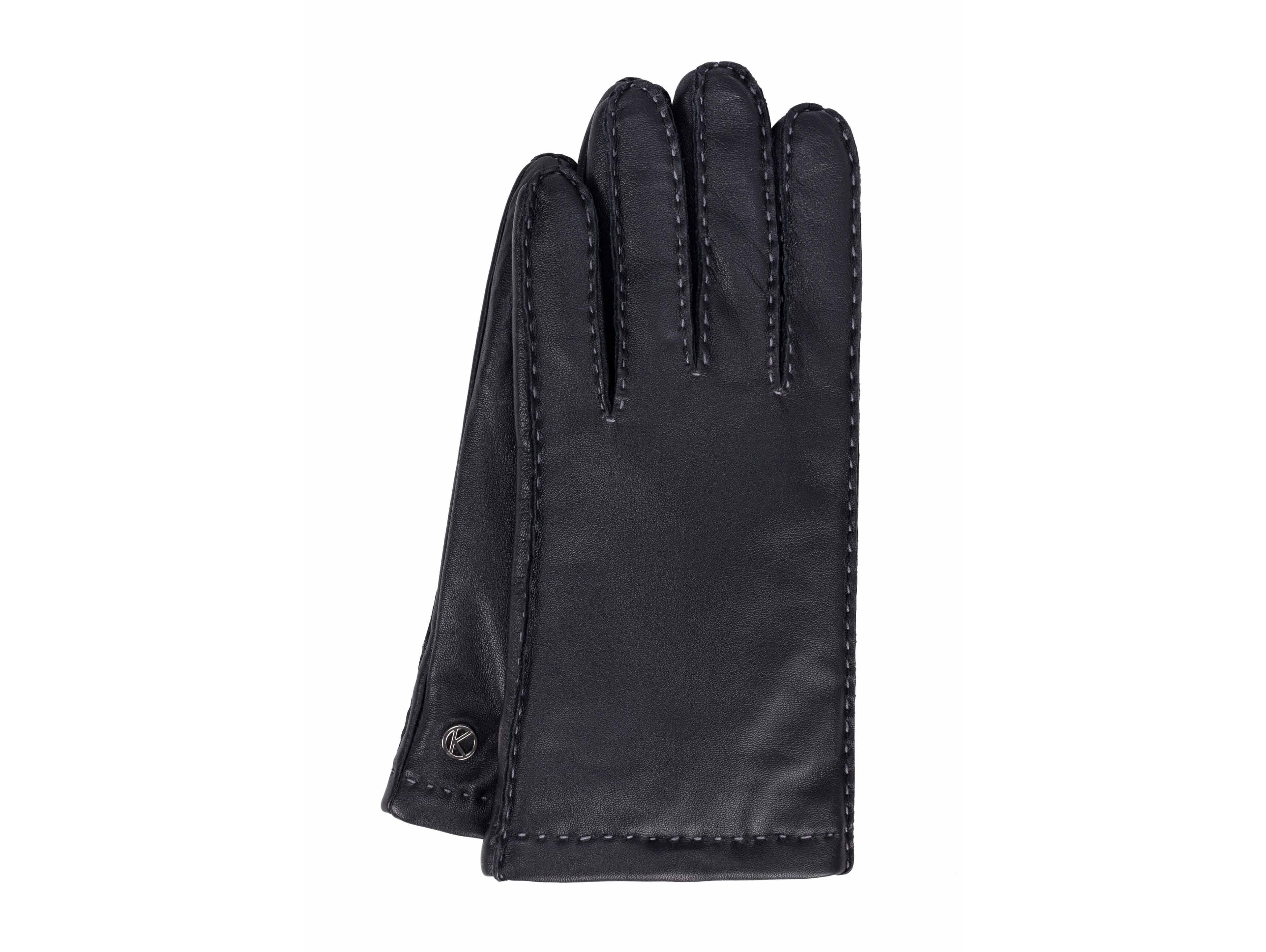 Kessler Men's Men`s Hand-sewn Premium Lamb Leather Touchscreen Gloves "Billie"