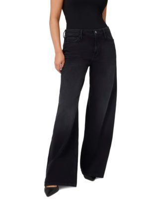 GUESS Women s Bellflower Wide Leg Jeans Macy s