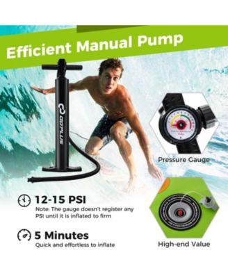 Small Inflatable SUP Board, Portable Paddle Board with 5D rings Stand Up Paddle Board for Youth & Adult