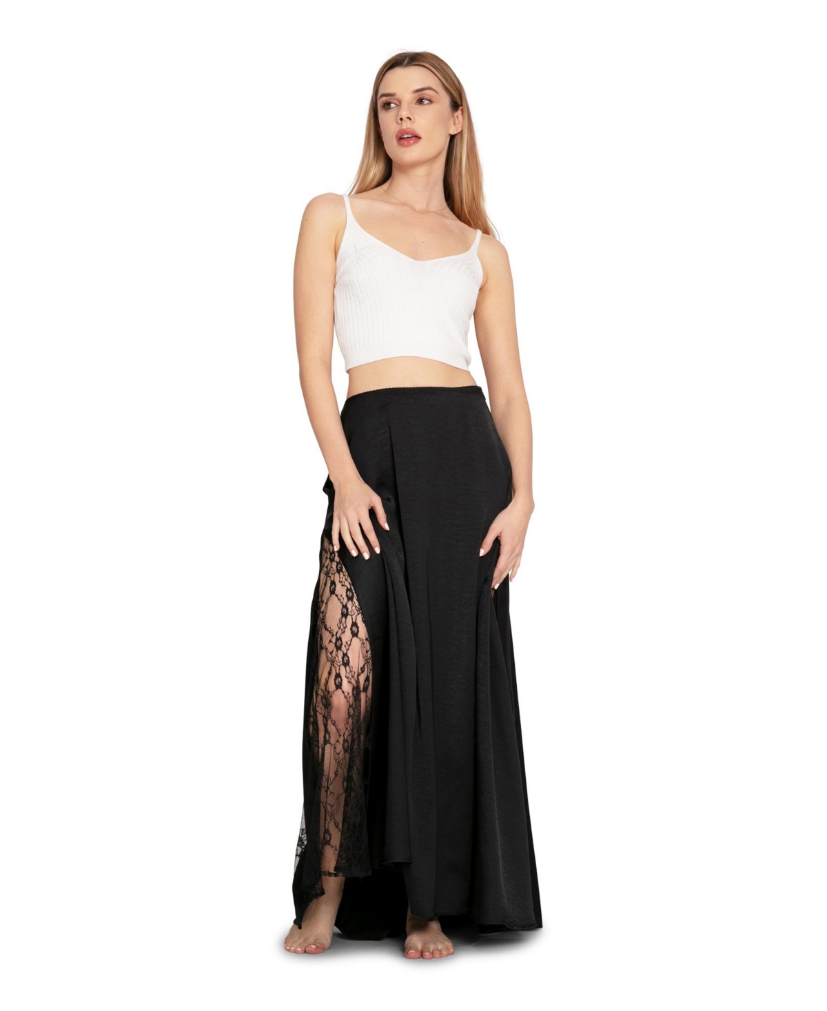California Dreamin' Maxi Skirt - Black