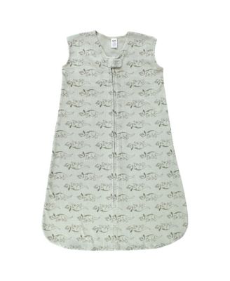 Baby Boys Hudson Thermal Sleeveless Sleeping Bag 2pk, Sage Dinosaur, 18-24 Months