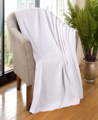 Chevron All-Season Cotton Throw, 50" x 60"