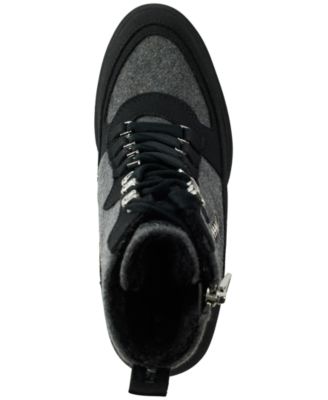 Women's Toia Lace-Up Zip Block Heel Booties