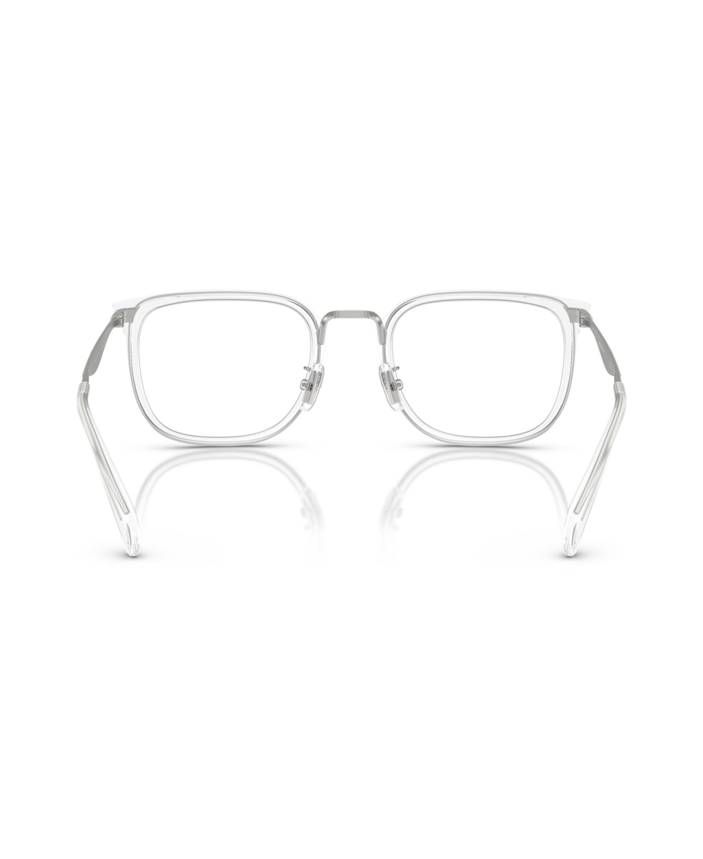 Мужские очки COACH Man Square Metal HC5177 Eyeglasses, цвет: Прозрачный — фото 4