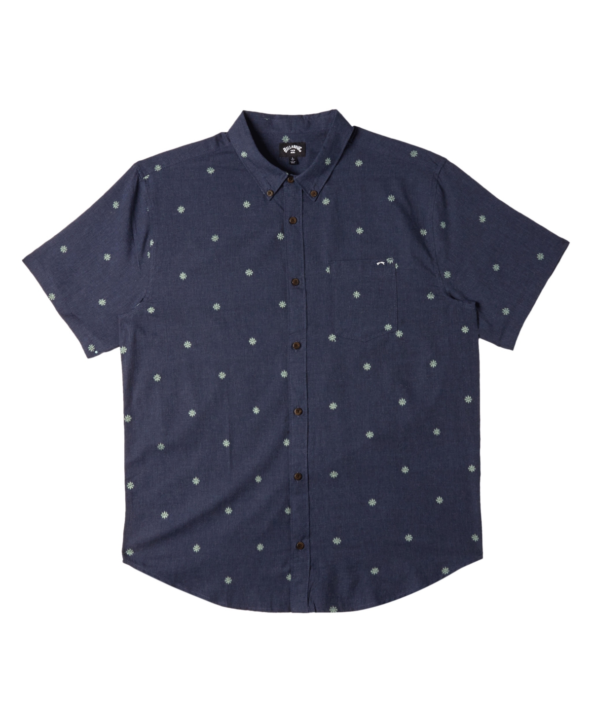 Billabong Men's All Day Jacquard Short Sleeve Shirt