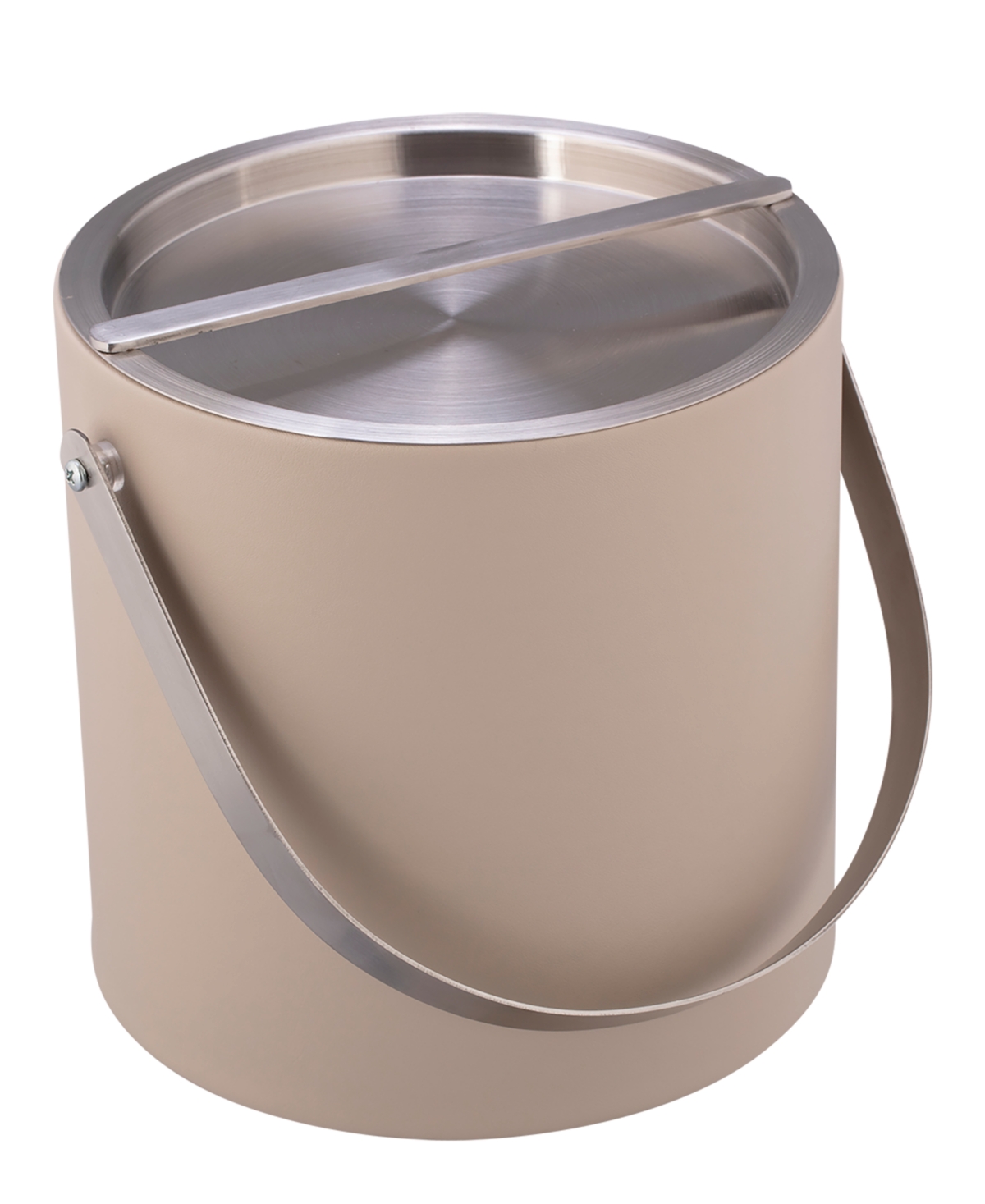 Kraftware Sydney Ice Bucket, 3 Quart In Taupe