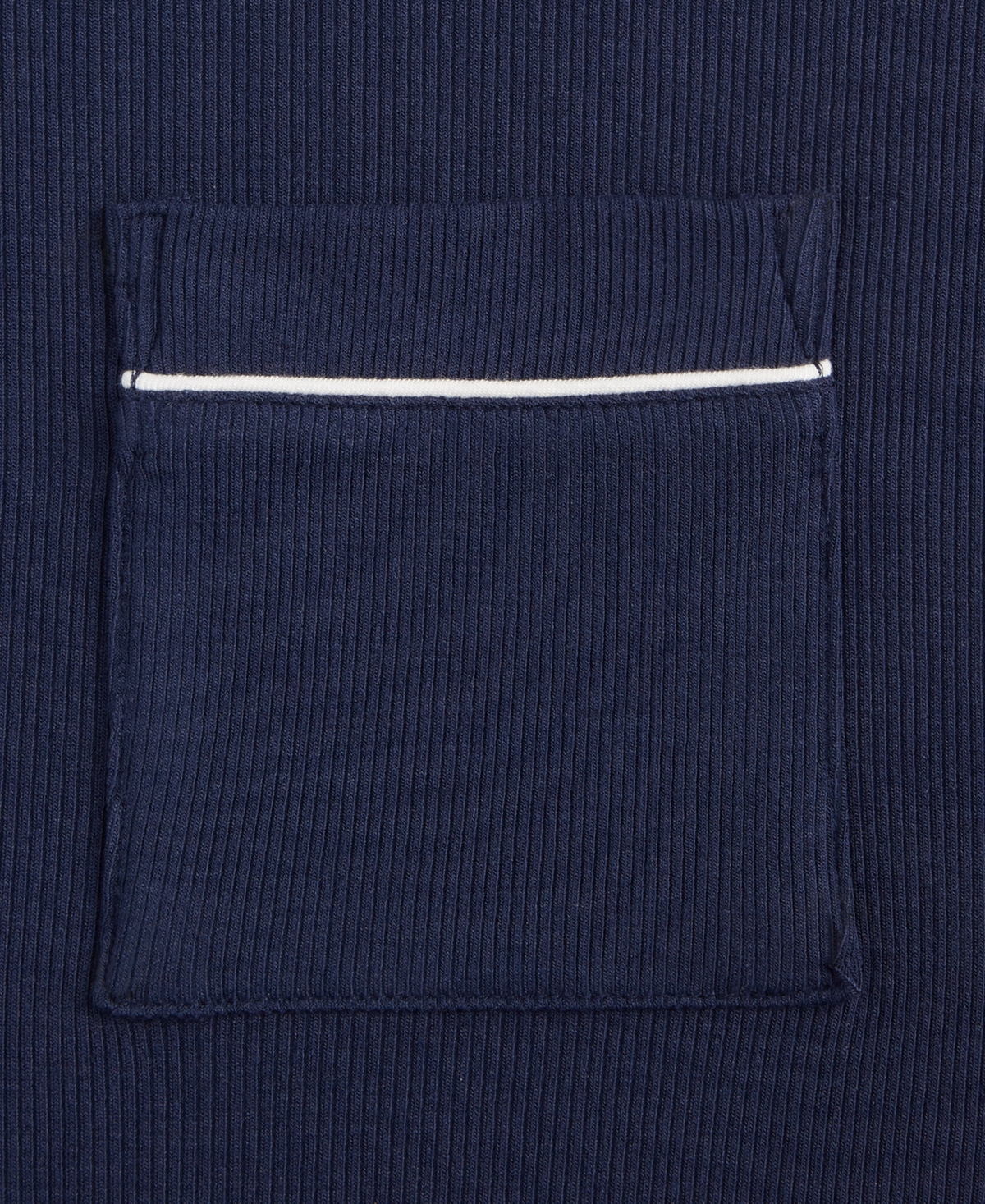 State Of Day Ribbed-knit Pajama Set Xs-3x, Created For Macy's In Navy Blaze