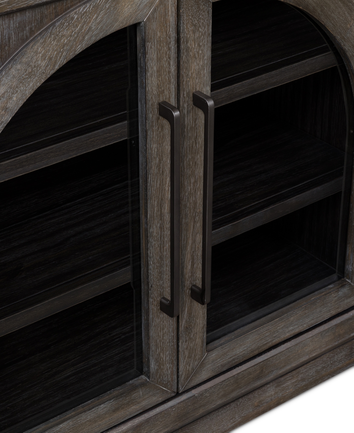 Macy's Griffith Sideboard In Dark Gray