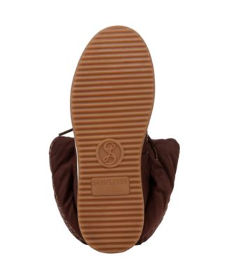 Women's Cruz Fold Over Puffer Cold Weather Booties