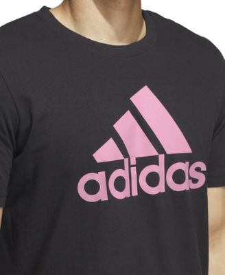 Men's Essentials Single Jersey Big Logo Short Sleeve Crewneck T-Shirt