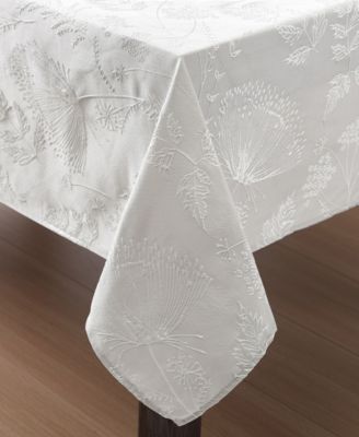 Raised Woven Tablecloth, 60" x 102"
