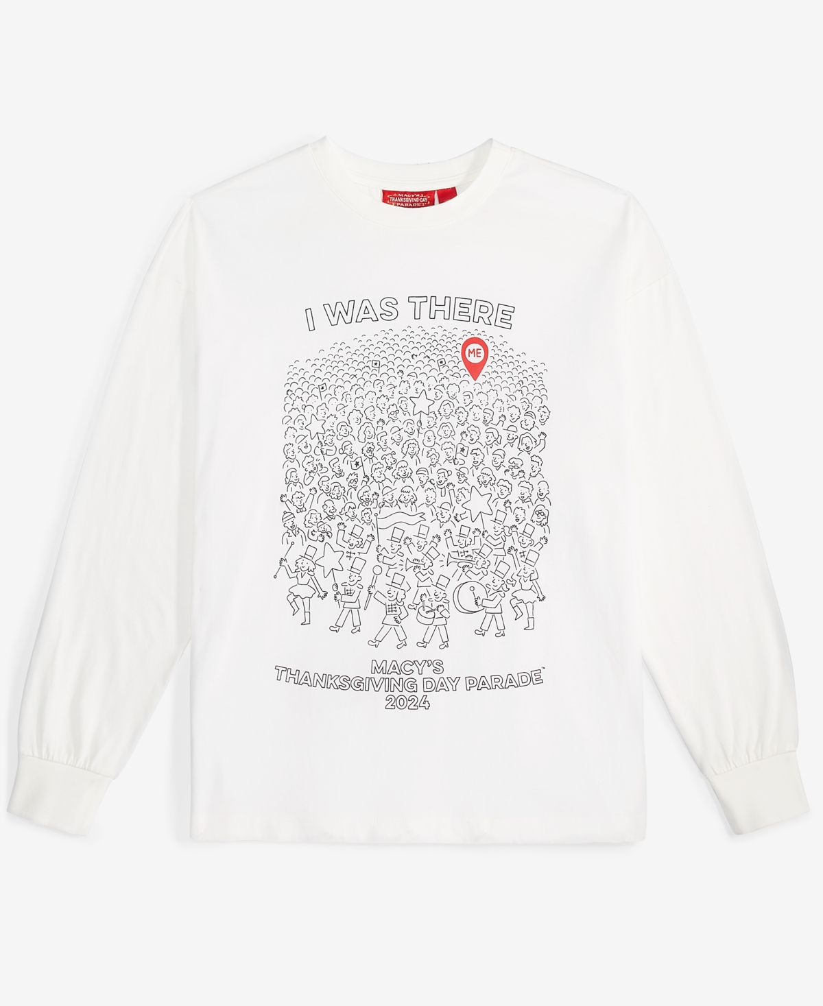 Macy's Thanksgiving Day Parade Unisex Long-Sleeve Graphic T-Shirt, Created for Macy's