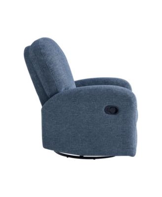 31.9"W Polyester Phoenix Swivel Rocker Recliner