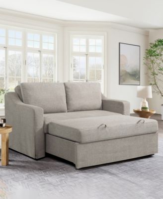 66.1"W Polyester Harley Convertible Loveseat