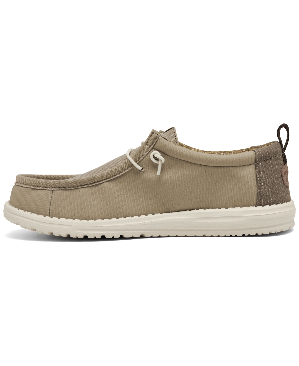 Hey Dude Men's Wally Hickory Denim Slip-On Casual Moccasin Sneakers from Finish Line